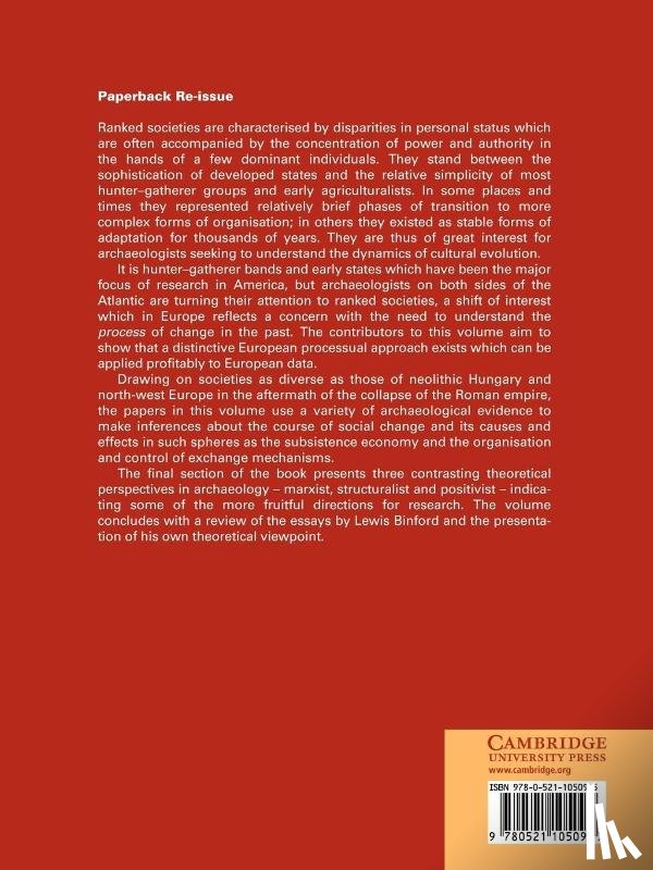  - Ranking, Resource and Exchange