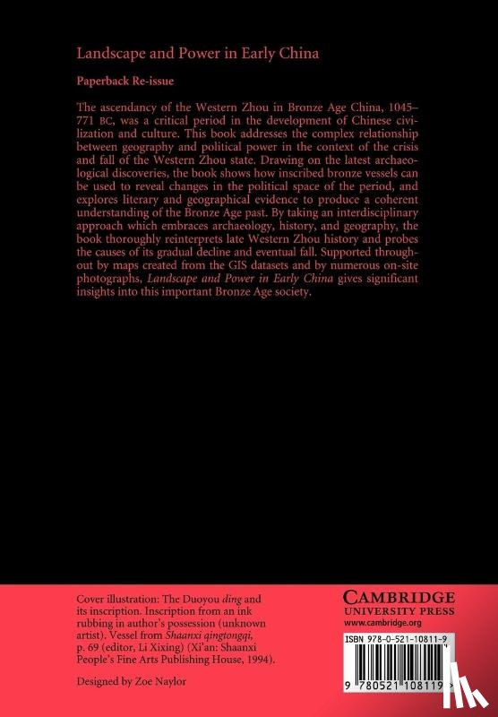 Feng, Li (Columbia University - Landscape and Power in Early China