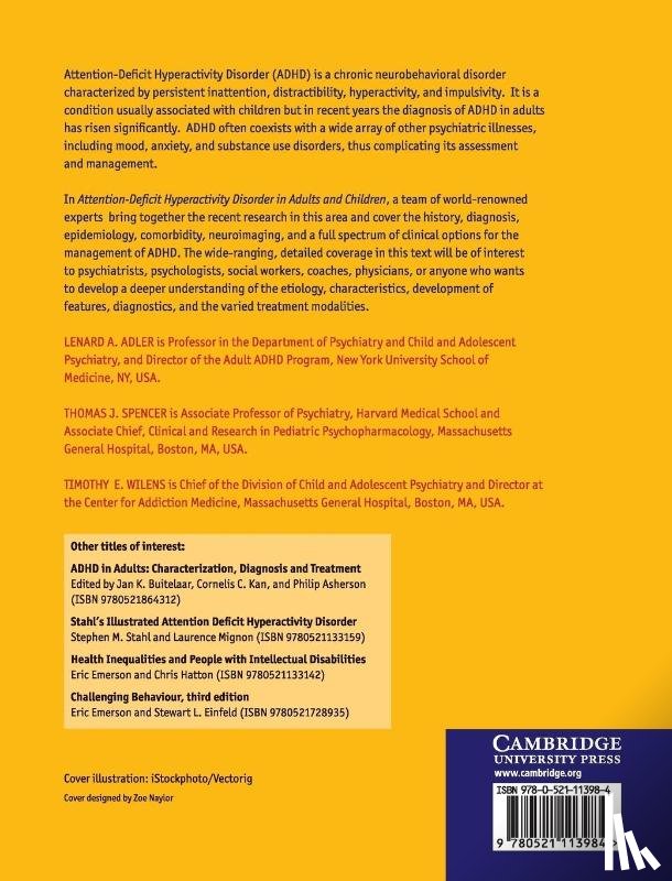  - Attention-Deficit Hyperactivity Disorder in Adults and Children