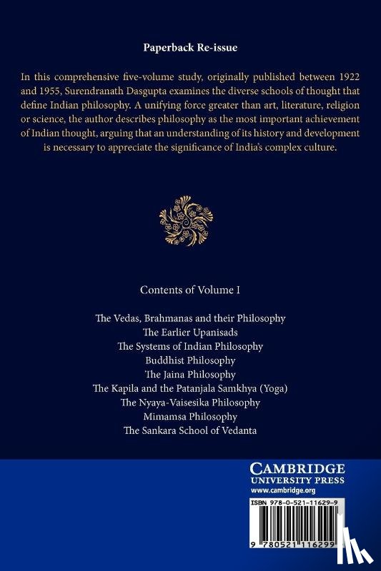 Dasgupta - A History of Indian Philosophy