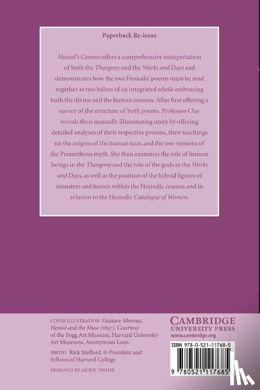 Strauss Clay, Jenny (University of Virginia) - Hesiod's Cosmos