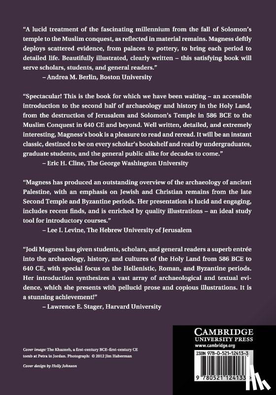 Magness, Jodi (University of North Carolina - The Archaeology of the Holy Land