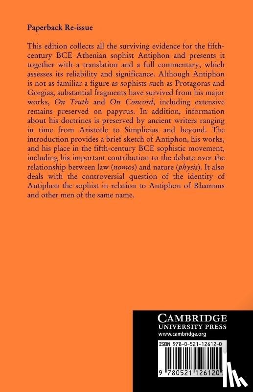 Antiphon - Antiphon the Sophist