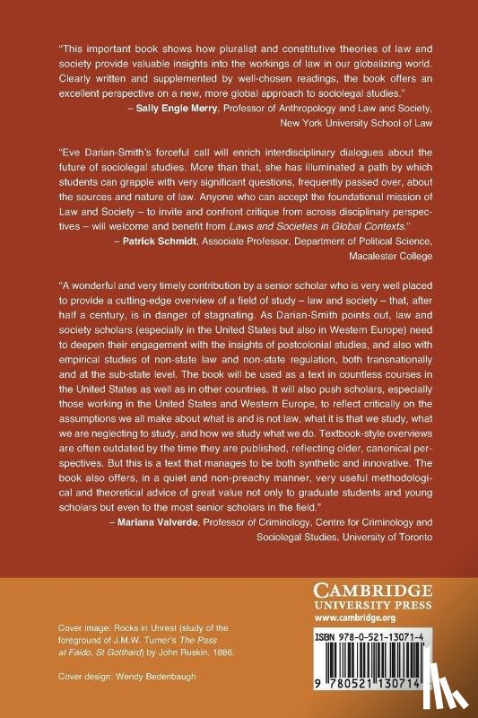 Darian-Smith, Eve (University of California - Laws and Societies in Global Contexts