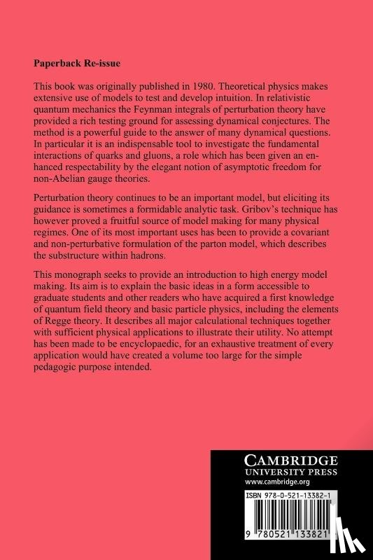 Polkinghorne, J. C. - Models of High Energy Processes