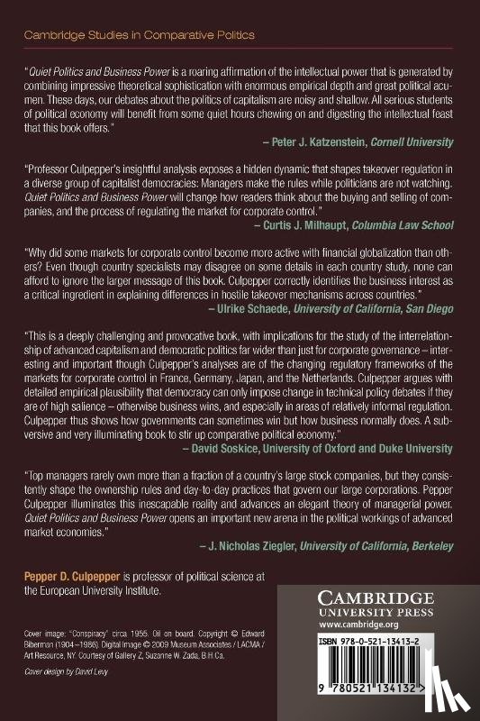 Culpepper, Pepper D. (European University Institute - Quiet Politics and Business Power