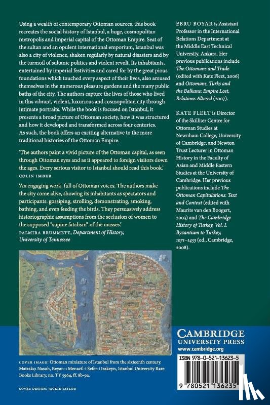 Boyar, Ebru (Middle East Technical University, Fleet, Kate (University of Cambridge) - A Social History of Ottoman Istanbul