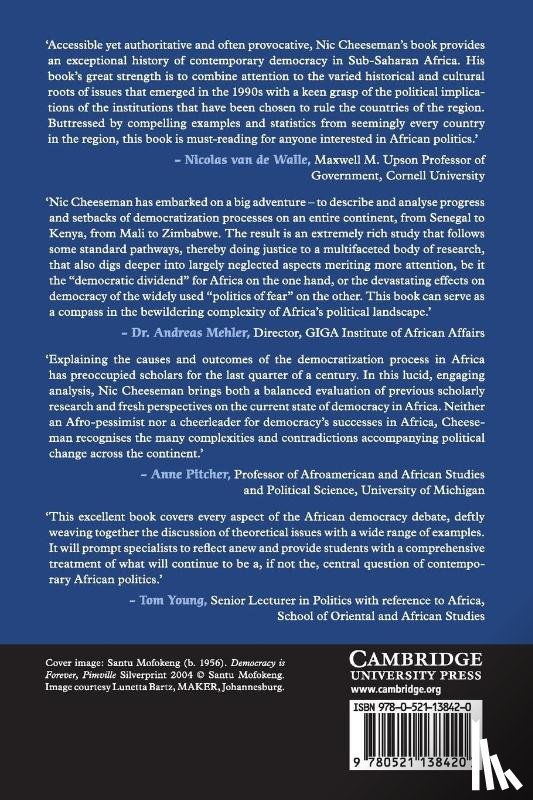 Cheeseman, Nic (University of Oxford) - Democracy in Africa