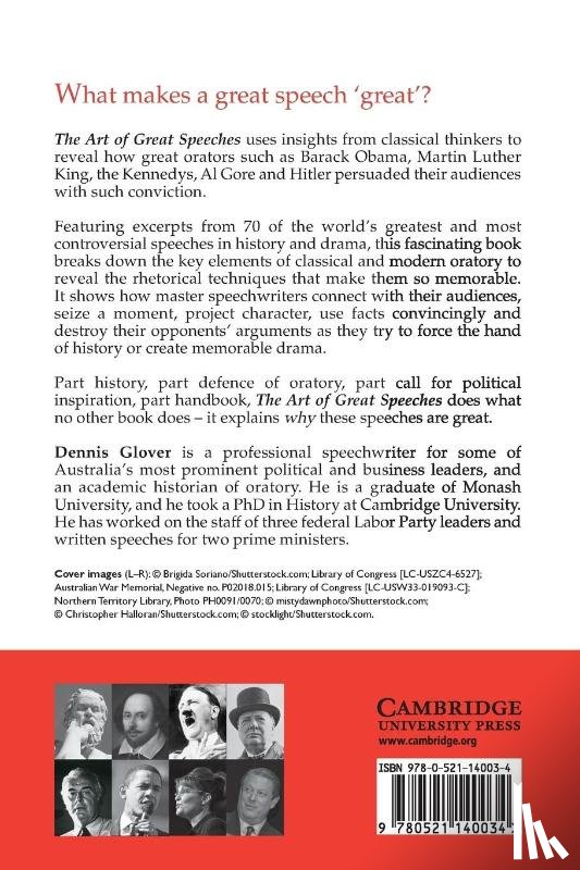 Glover, Dennis - The Art of Great Speeches