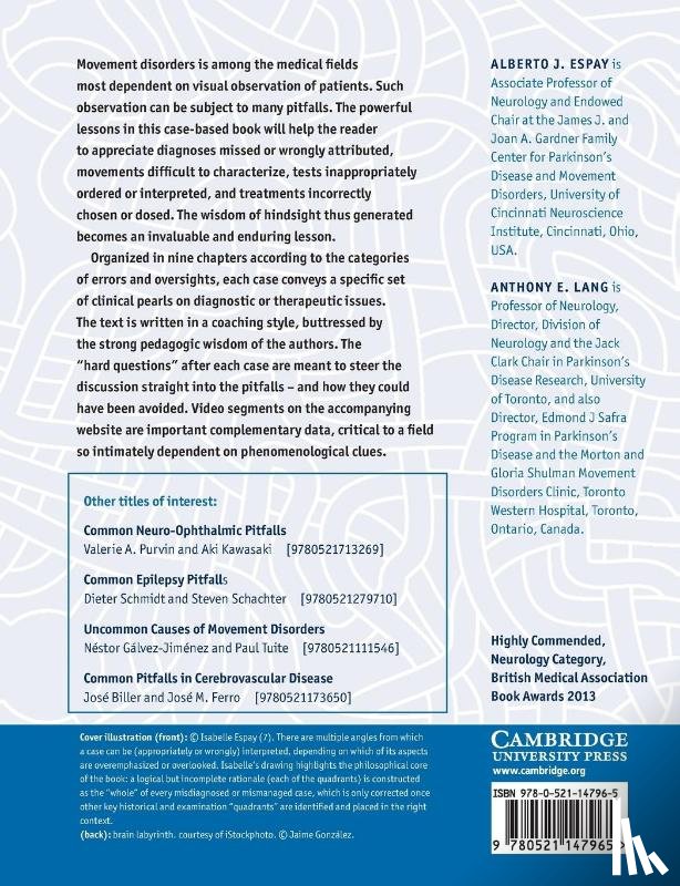 Espay, Alberto J., Lang, Anthony - Common Movement Disorders Pitfalls