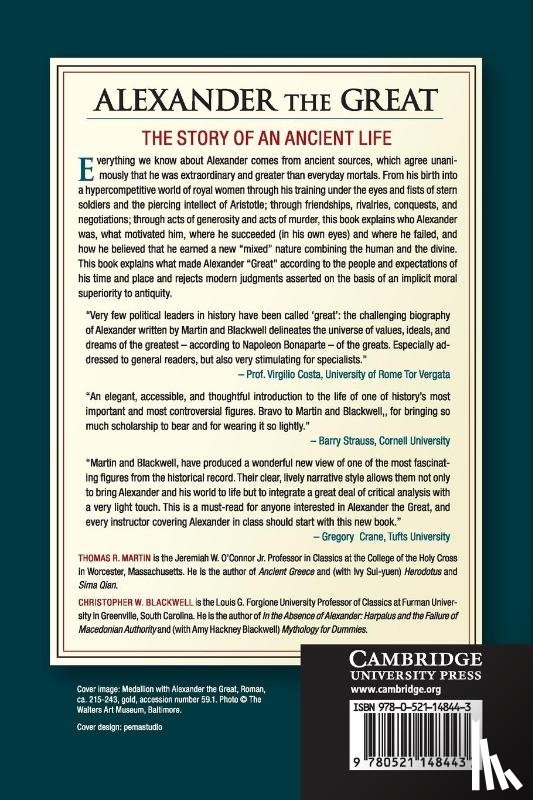 Martin, Thomas R. (College of the Holy Cross, Blackwell, Christopher W. (Furman University - Alexander the Great