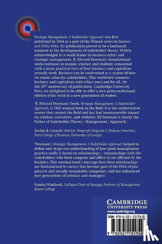 Freeman, R. Edward (University of Virginia) - Strategic Management