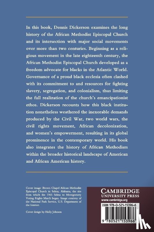 Dickerson, Dennis C. (Vanderbilt University - The African Methodist Episcopal Church