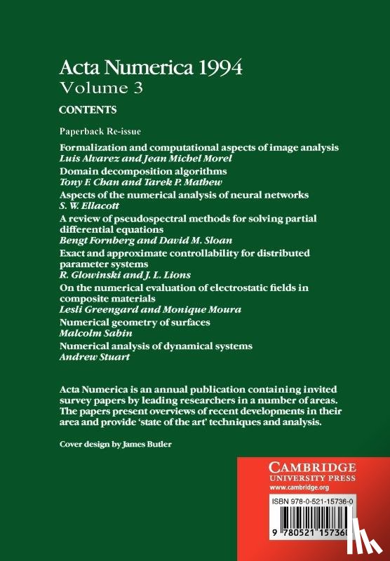  - Acta Numerica 1994: Volume 3