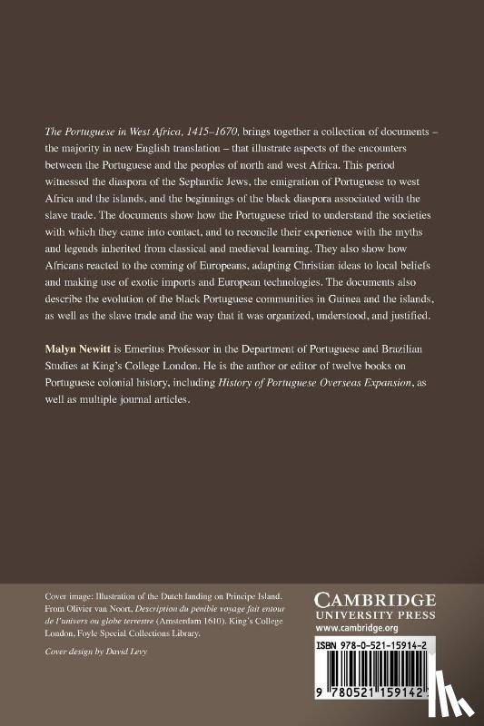  - The Portuguese in West Africa, 1415–1670