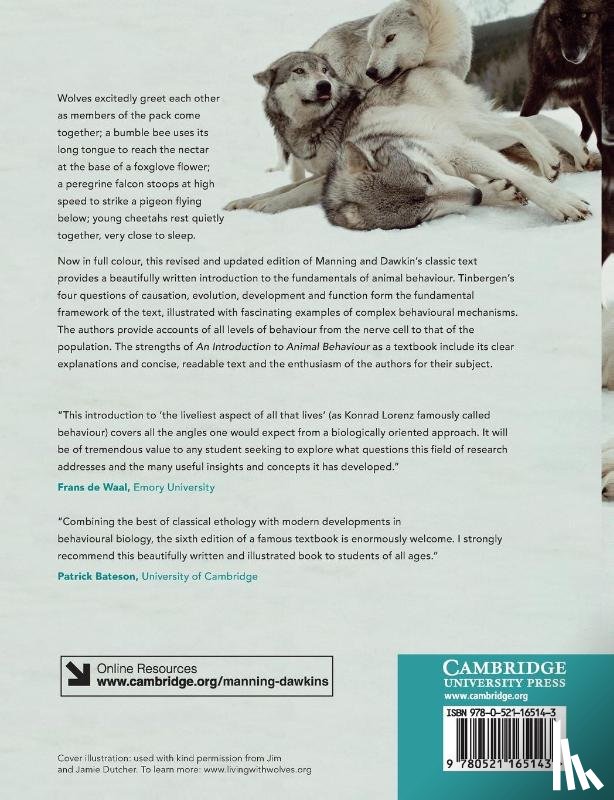 Manning, Aubrey (University of Edinburgh), Stamp Dawkins, Marian (University of Oxford) - An Introduction to Animal Behaviour