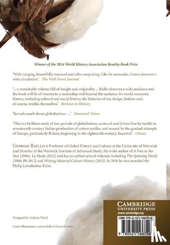 Riello, Giorgio (University of Warwick) - Cotton