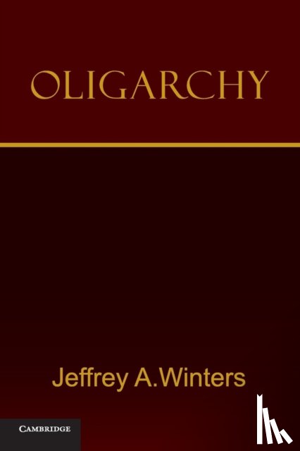 Winters, Jeffrey A. (Northwestern University - Oligarchy