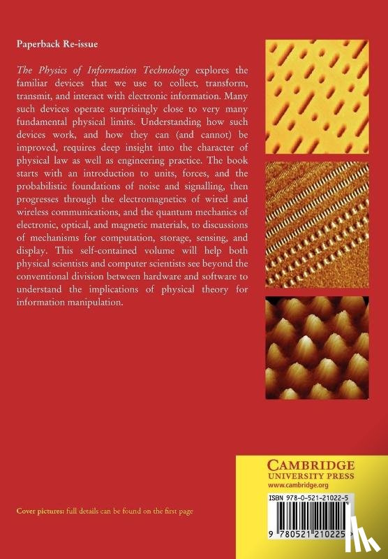 Gershenfeld, Neil (Massachusetts Institute of Technology) - The Physics of Information Technology