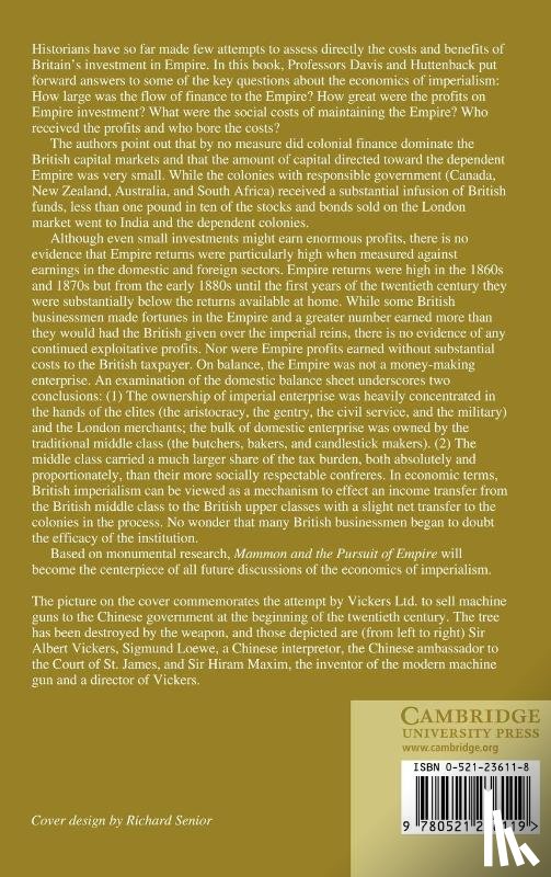 Davis, Lance E., Huttenback, Robert A. - Mammon and the Pursuit of Empire