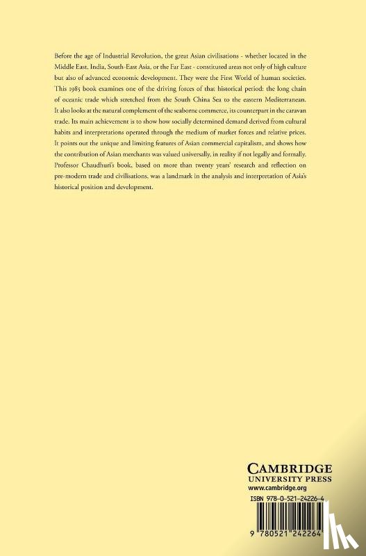 Chaudhuri, K. N. - Trade and Civilisation in the Indian Ocean