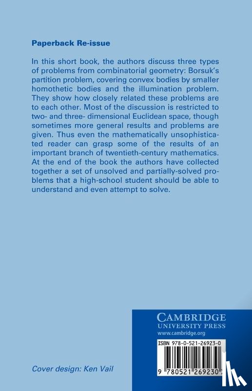 Boltjansky, Vladimir G., Gohberg, Israel - Results and Problems in Combinatorial Geometry