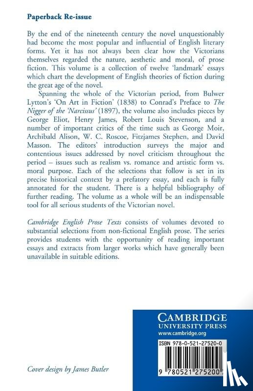 Eigner, Edwin M., Worth, George J. - Victorian Criticism of the Novel