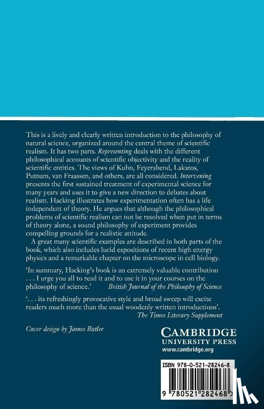 Hacking, Ian - Representing and Intervening