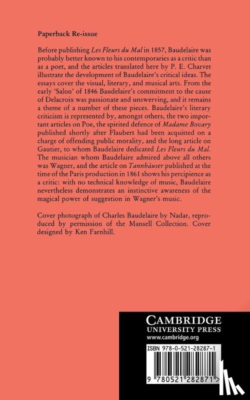 Baudelaire, Charles - Baudelaire: Selected Writings on Art and Artists