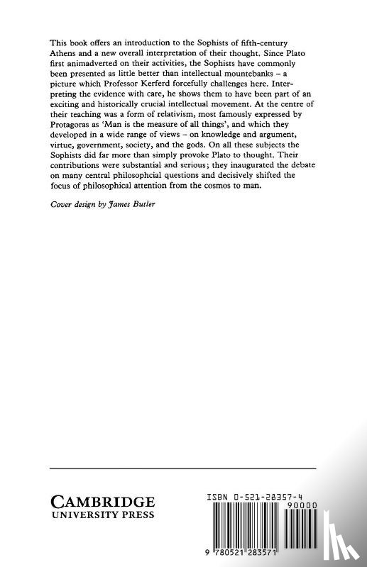 Kerferd, G. B. - The Sophistic Movement