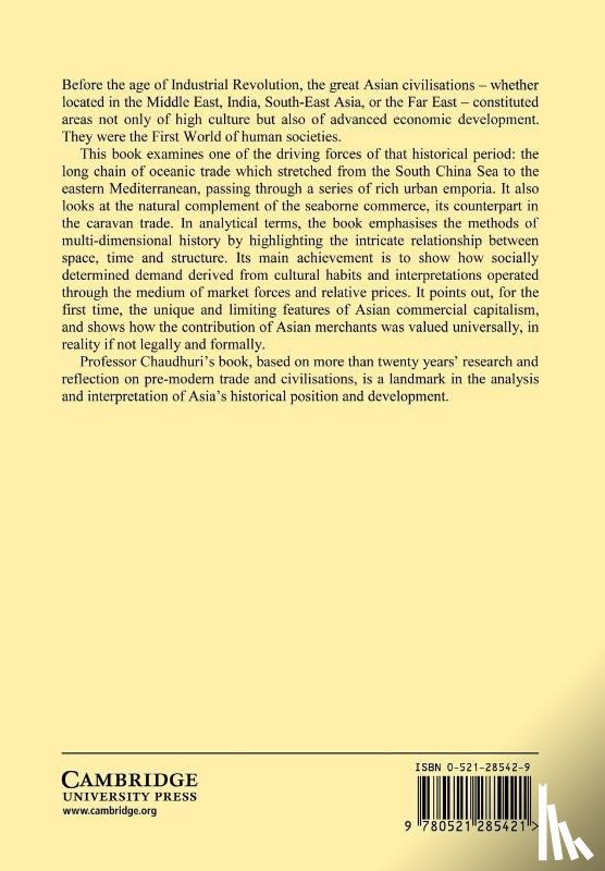 Chaudhuri, K. N. - Trade and Civilisation in the Indian Ocean