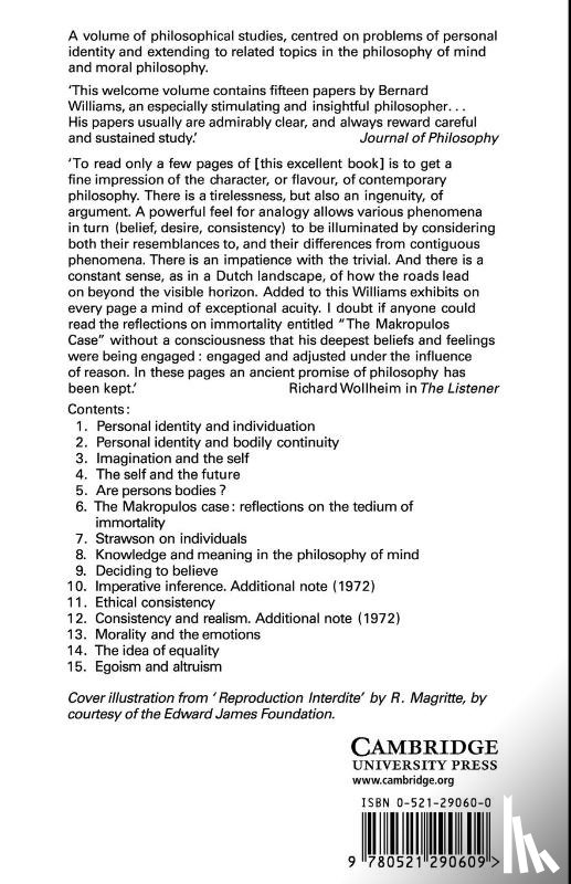 Williams, Bernard - Problems of the Self