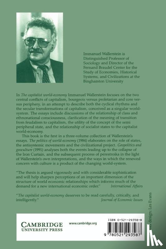 Wallerstein, Immanuel (State University of New York - The Capitalist World-Economy