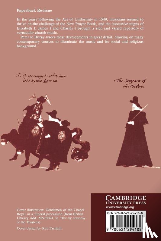 Le Huray, Peter - Music and the Reformation in England 1549–1660
