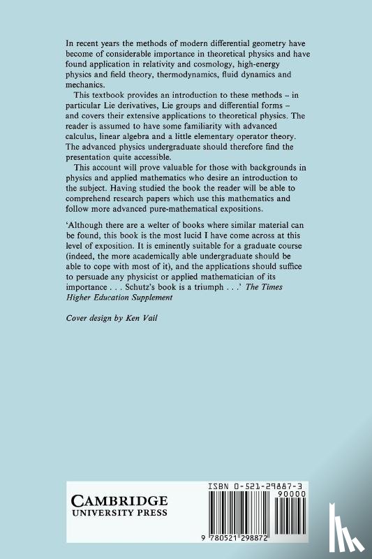 Schutz, Bernard F. (Director) - Geometrical Methods of Mathematical Physics