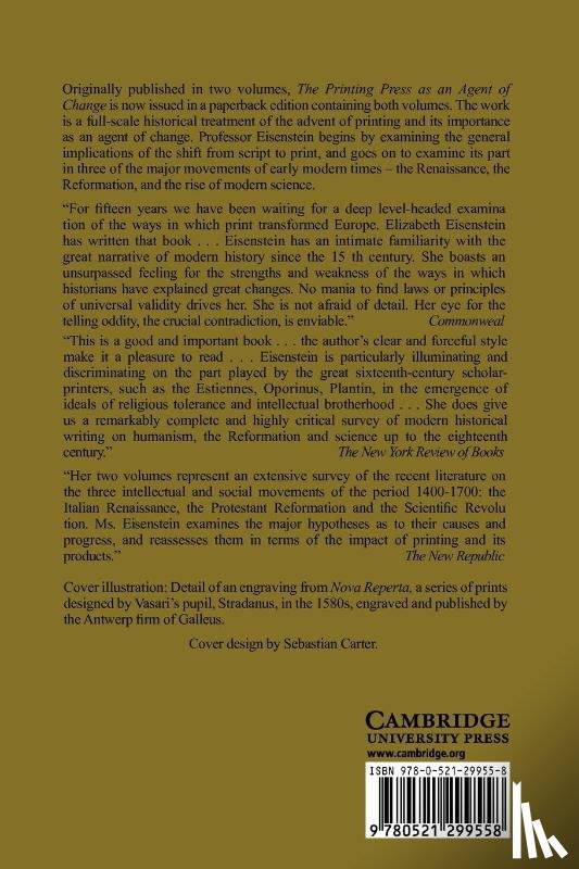 Eisenstein, Elizabeth L. - The Printing Press as an Agent of Change