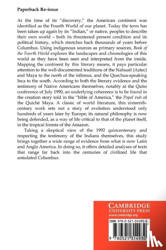 Brotherston, Gordon (Indiana University) - Book of the Fourth World