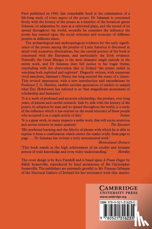 Salaman, Redcliffe N. - The History and Social Influence of the Potato