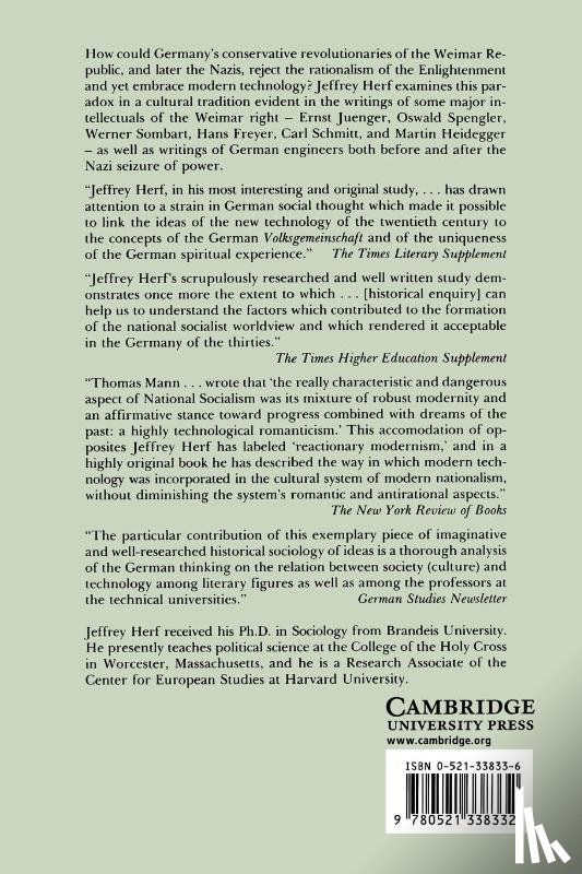 Herf - Reactionary Modernism