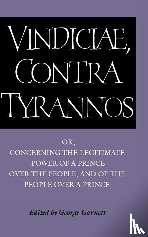 Brutus, Stephanius Jurius - Brutus: Vindiciae, contra tyrannos