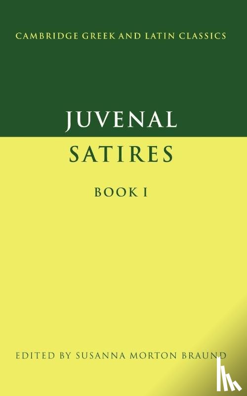 Juvenal - Juvenal: Satires Book I
