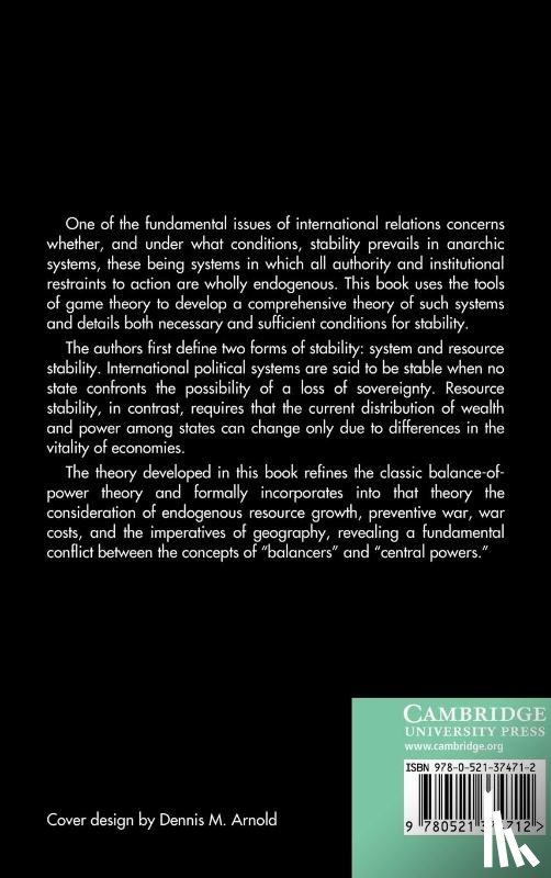 Niou, Emerson M. S. (Duke University, Ordeshook, Peter C. (California Institute of Technology), Rose, Gregory F. - The Balance of Power