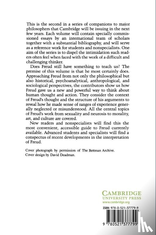  - The Cambridge Companion to Freud
