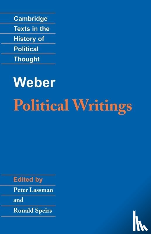 Weber, Max - Weber: Political Writings
