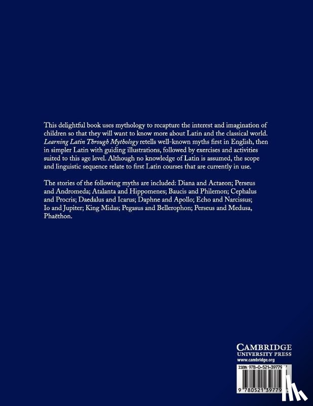 Hanlin, Jayne, Lichtenstein, Beverly - Learning Latin through Mythology