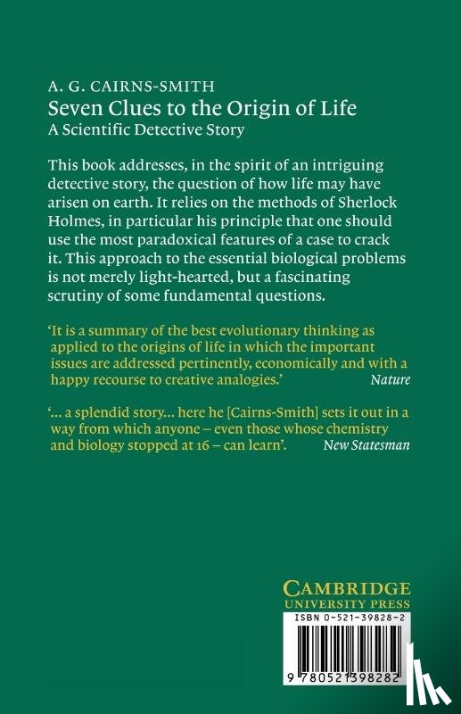 Cairns-Smith, A. G. - Seven Clues to the Origin of Life