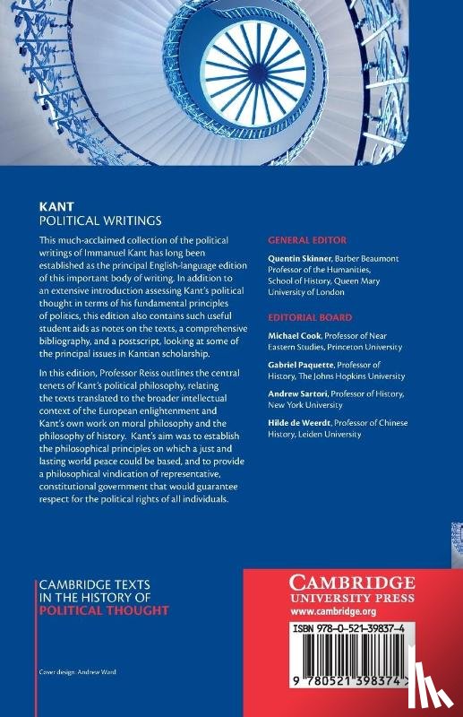 Kant, Immanuel - Kant: Political Writings