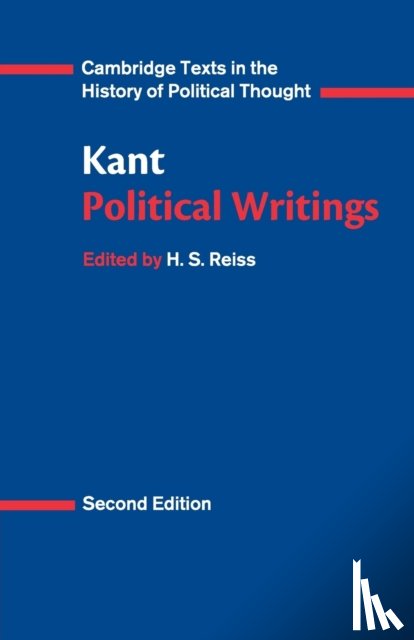 Immanuel Kant, H. S. Reiss, H. B. Nisbet - Kant: Political Writings