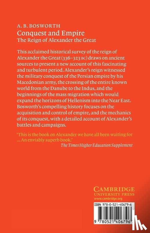 Bosworth, A. B. - Conquest and Empire