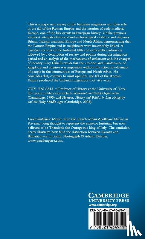 Halsall, Guy (University of York) - Barbarian Migrations and the Roman West, 376–568